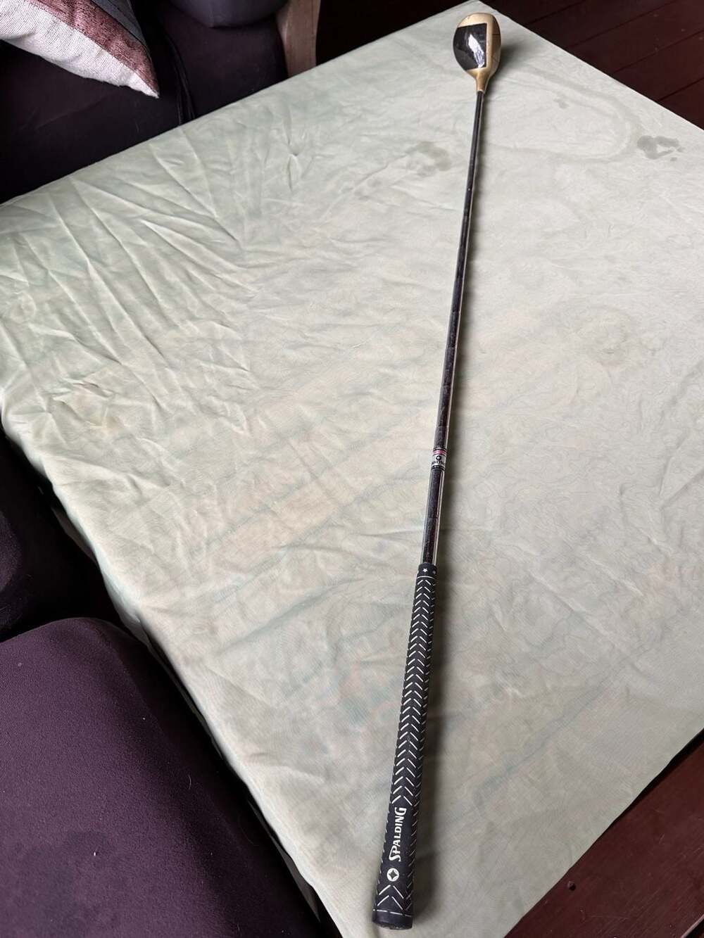 Spalding Synchro-Power Golf Club Driver Wood Medium Flex